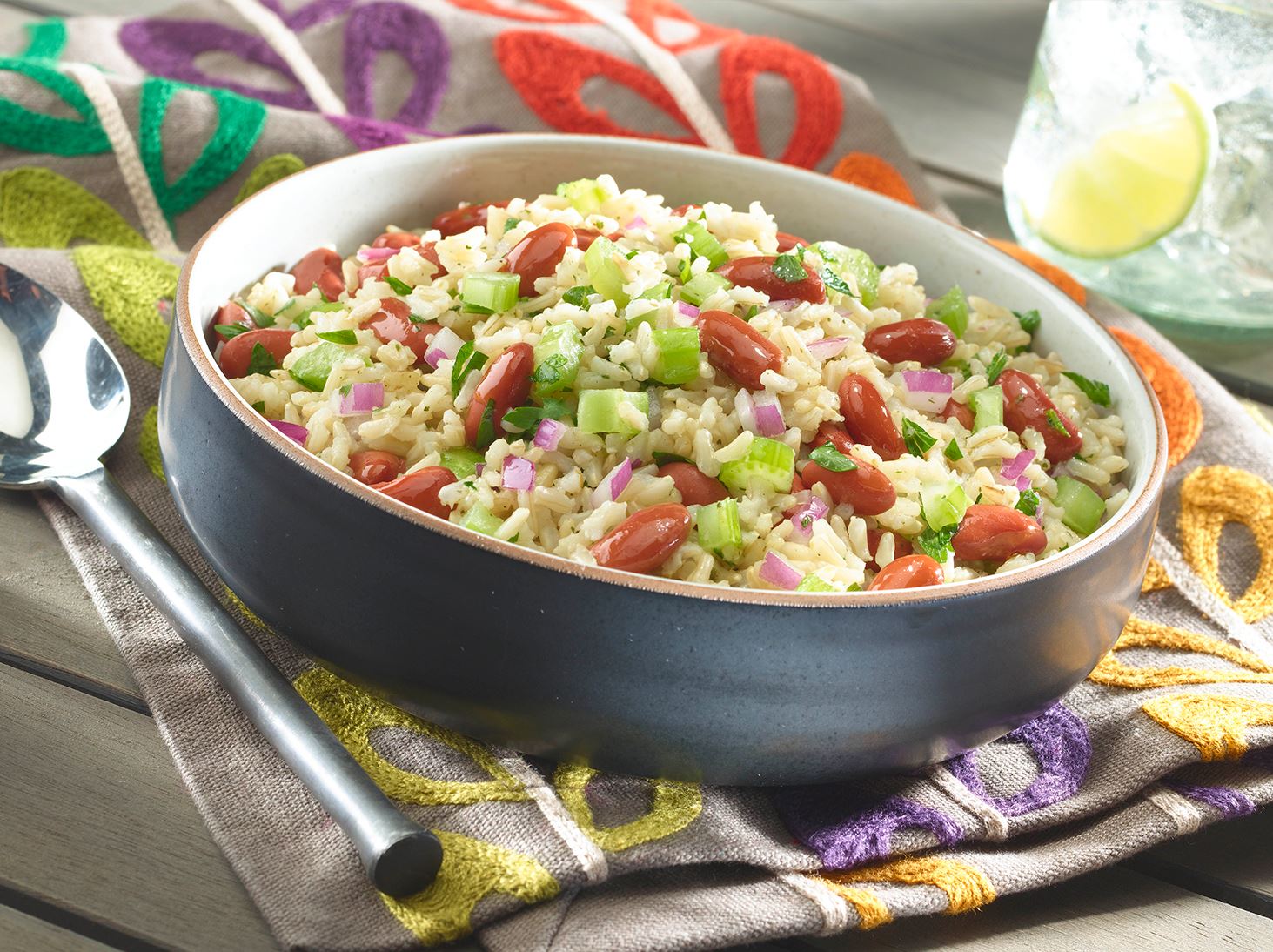 Brown Rice and Vegetable Salad