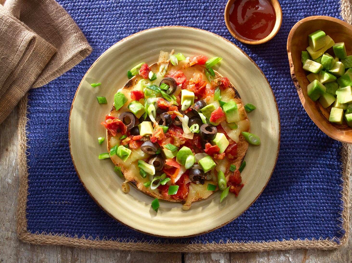 Tostadas con Queso