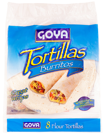 Tortillas de Harina –  Burritos