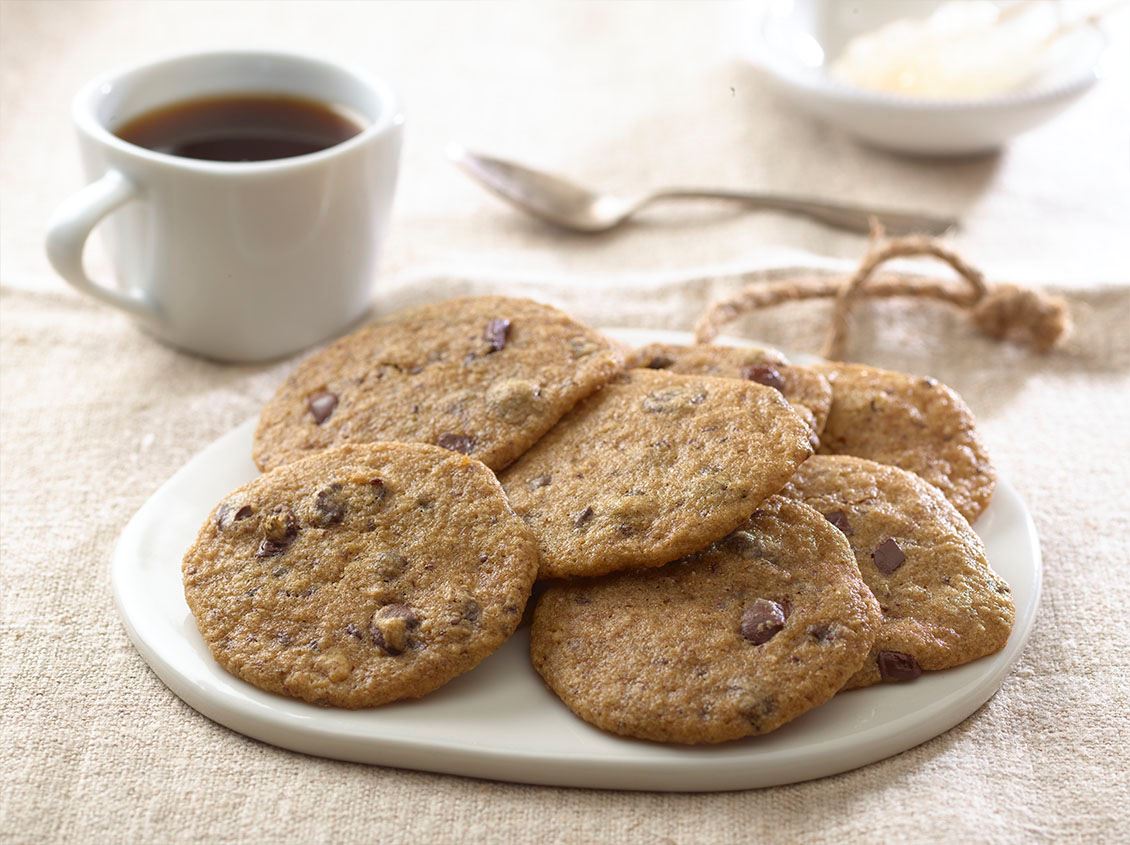 Chickpea Chocolate Chip Cookies