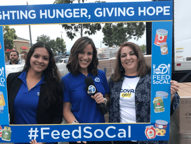 Goya donates 5000 lbs of food to FEED SOCIAL