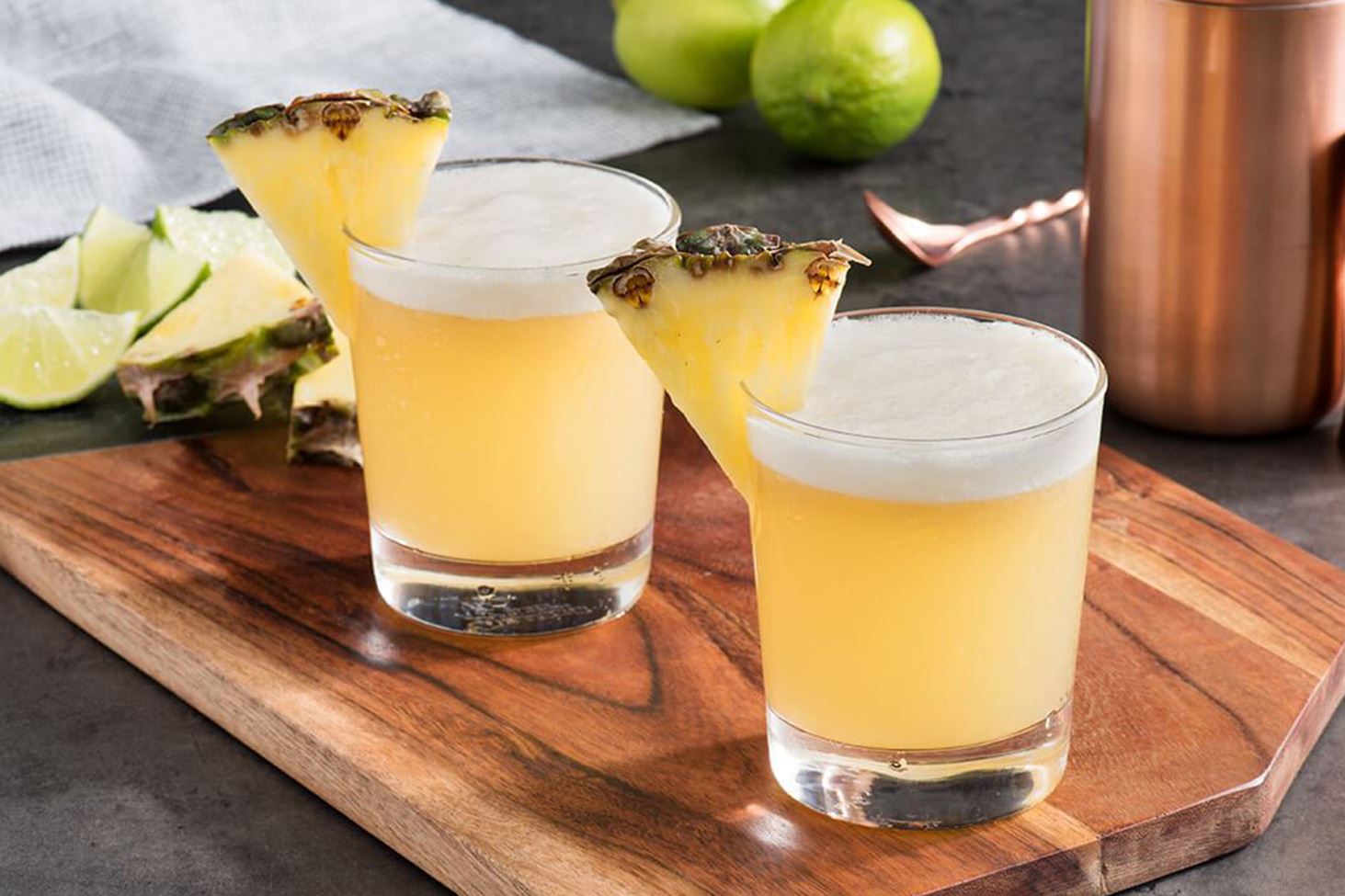 Pineapple Coconut Pisco Sour