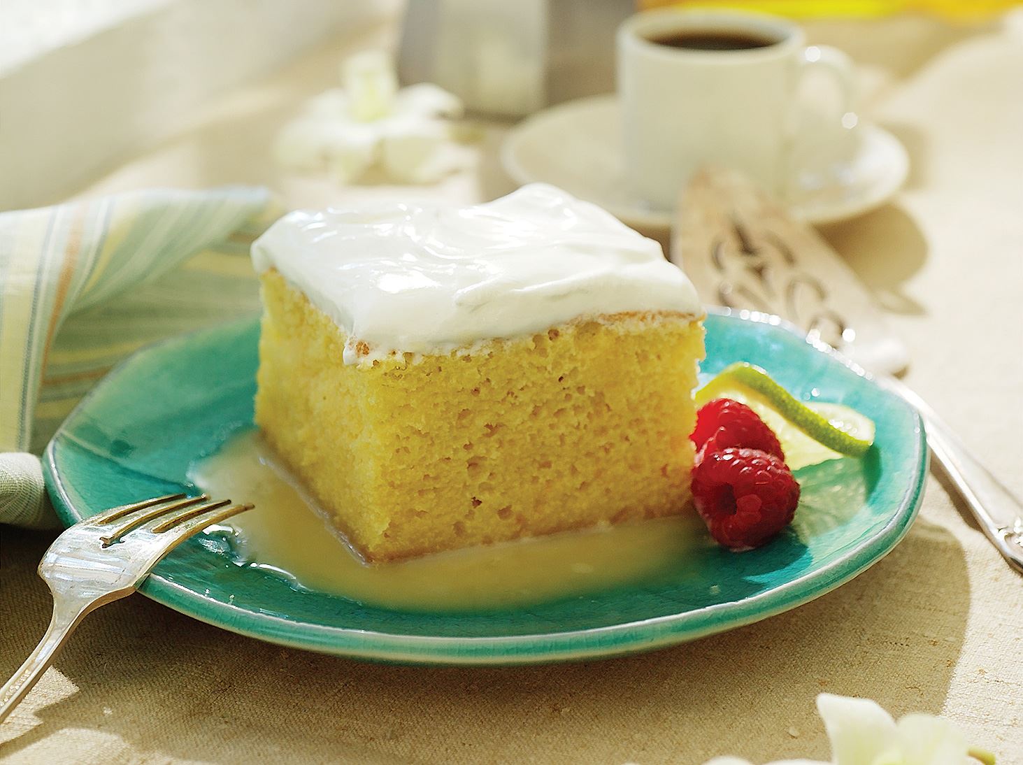 Three Milk Cake - Postre de Tres Leches