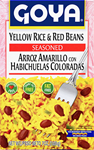 Yellow Rice and Red Beans